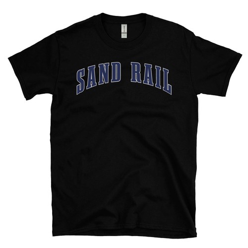 Sand rail shirt varsity logo - sand,