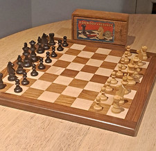Vintage Staunton Boxwood Chess