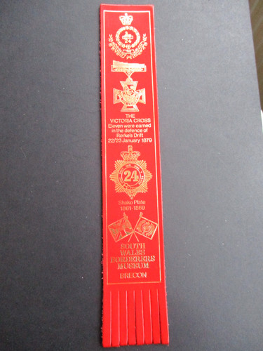 Leather bookmark army south - bookmark,
