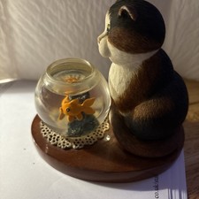 BFA Linda Jane Smith Comic Curious Cats Figure ~ A1295 ~ Spoiled For Choice