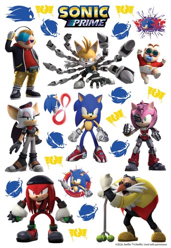Sonic the hedgehog stickers - the,