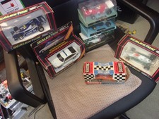 Scalextric cars all boxed all vintage x 7