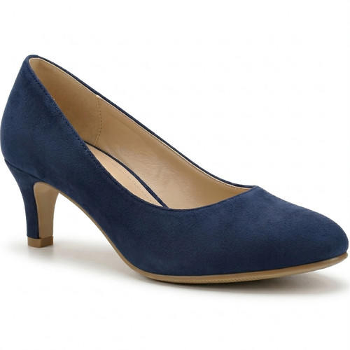 Women low kitten - heel, court