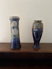 2 Doulton Ware Vases 