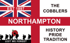 Northampton Town Flag 5ft by
