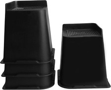 4 Pcs/Set 1-6 Inch Bed Risers Heavy-Duty Bed Lifter  Couch Sofa Table Chair Leg