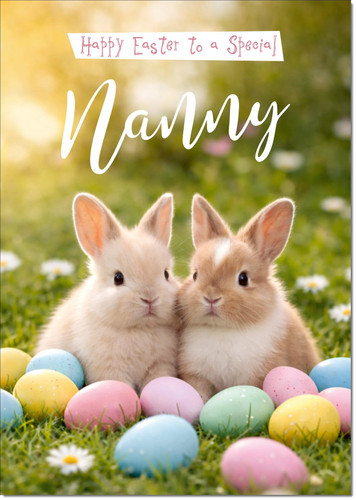 Doodlecards nanny easter card - easter,