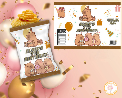 Capybara birthday pack - capybara,