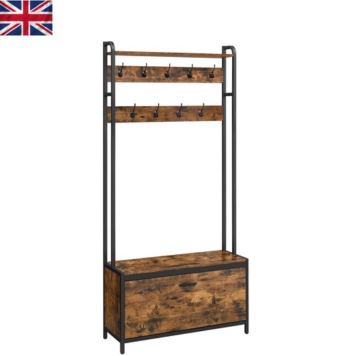 Rustic brown hall - rustic,