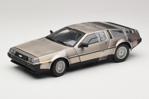 Delorean silver 18 - delorean, lk