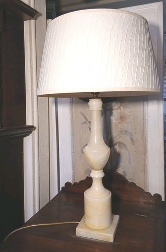 Large vintage carved alabaster - vintage,