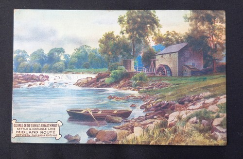 Midland railway postcard - midland,