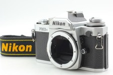 [MINT] Nikon FM3A Silver 35mm SLR Film Camera Body W/strap From JAPAN
