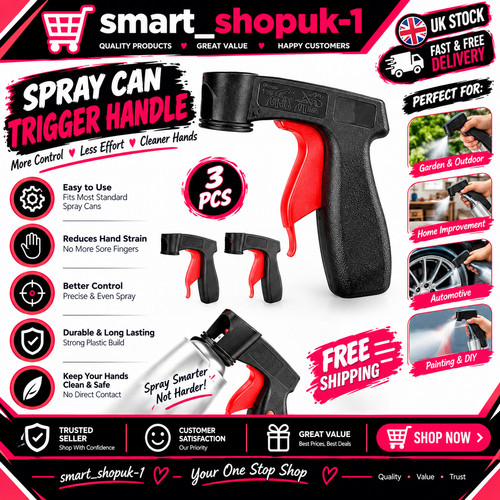 Spray can handle pistol - spray,