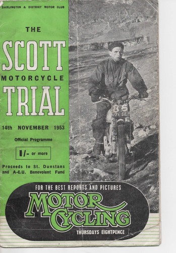 The scott motorcycle - the,
