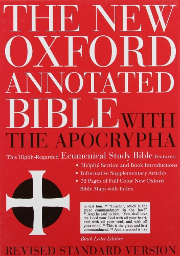New oxford annotated - annotated, bible-rsv