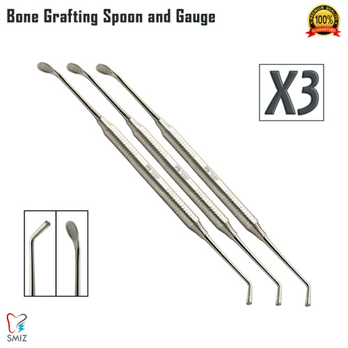 Dental implant bone - bone, spoon