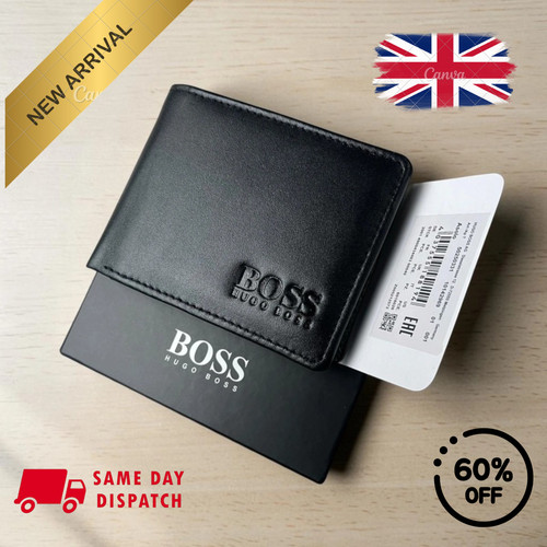 Hugo boss leather wallet - hugo,