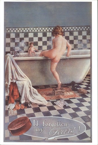 Vintage pears soap - vintage, advertising