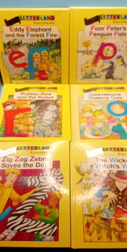 Vintage letterland reading - vintage, 6