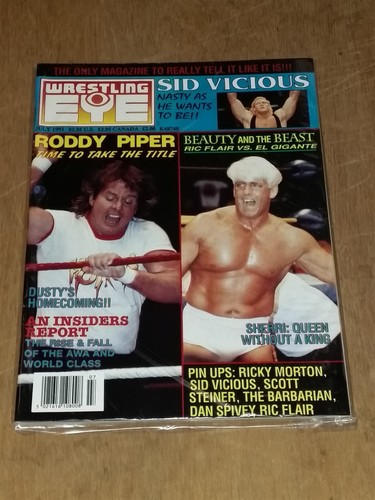 Wrestling eye july 1991 - 1991, rowdy