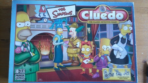 The simpsons cluedo spares - simpsons,