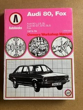 Audi 80, Fox 1973 - 78 Owners