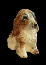 Vintage Pottery Spaniel Dog
