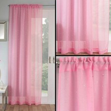 Pink Sparkling Sequin Voile