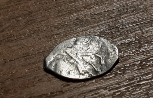Hammered silver medieval coin - hammered,