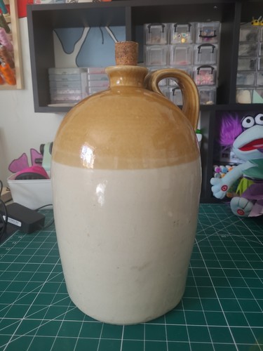 Antique tone stoneware demi - tone,