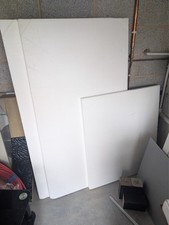 large POLYSTYRENE sheets x3