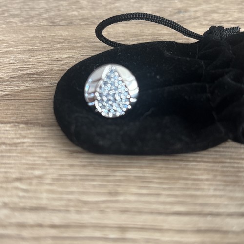 New swarovski pin badge - new,
