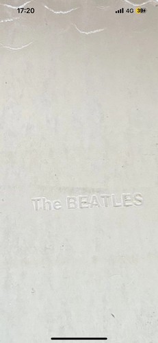 Beatles white album 1968 - album, uk