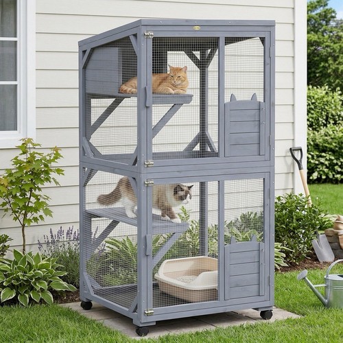 Cat pet hutch indoor - pet, outdoor