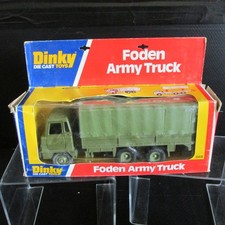 DINKY TOY 668.FODEN ARMY TRUCK.