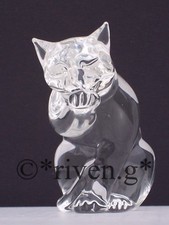 CAT Figurine@PREMIUM CRYSTAL