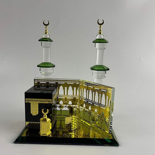 Crystal glass makkah - crystal,