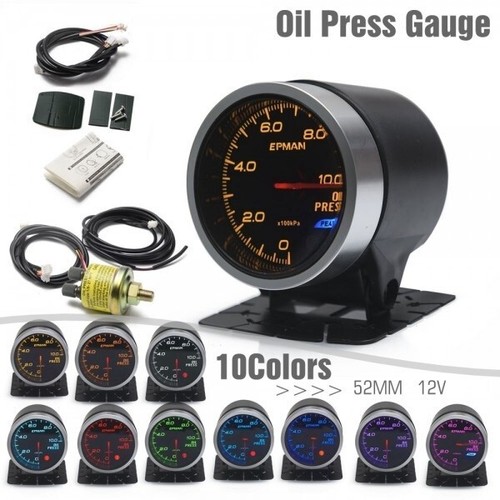 52mm oil pressure gauge with - pressure,