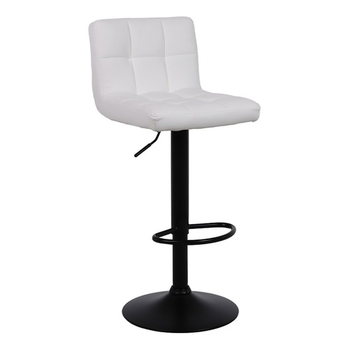 White bar stools breakfast - white,