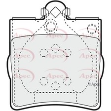 Brake Pads Set For Mercedes