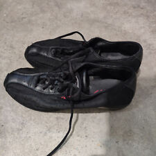 DNKY Walking Running Hike Size 8 UK Shoe Donna Karen N York Black Suede Leather