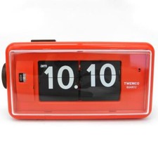TWEMCO Rectangular Style Retro Bedroom Desktop Alarm Clock AL30 RED  - GAL30R