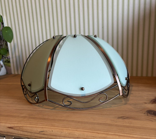 Art nouveau style frosted - art,