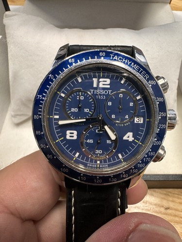 Tissot chronograph blue - v8,