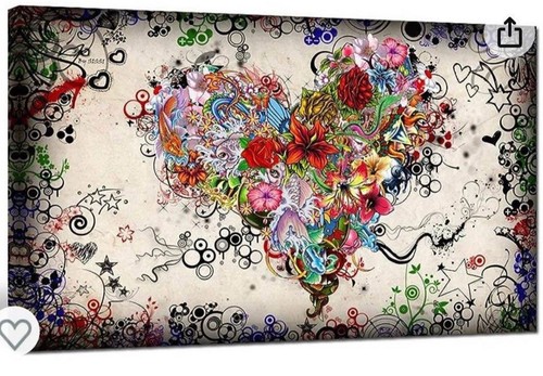 Moder canvas wall art - wall,