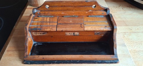 Antique office desk - , ink