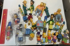 22 x Simpsons Burger King Kids Meal Vintage Vinyl Collectors Toys some sealed