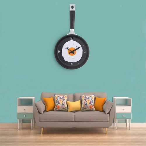 Frying pan design hanging wall - frying,