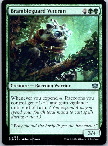 Brambleguard veteran 165 - (u), #165